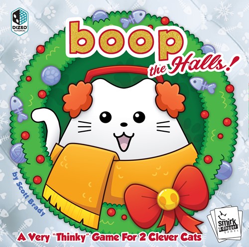 SND1022 Boop The Halls Board Game published by Smirk and Dagger Games