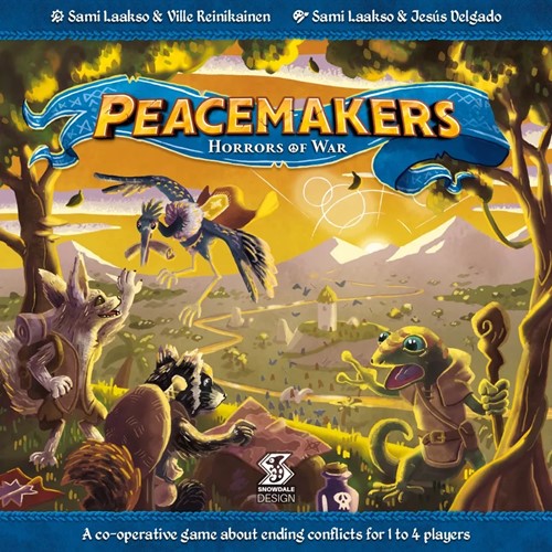 3!SNOSWG241901 Peacemakers Board Game: Horrors Of War published by Snowdale Design