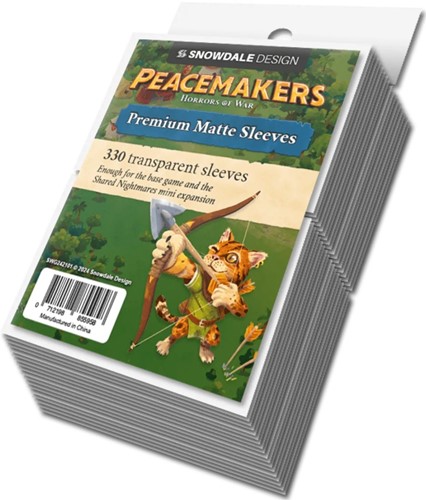 3!SNOSWG242101 Peacemakers Board Game: Horrors Of War Sleeve Pack published by Snowdale Design