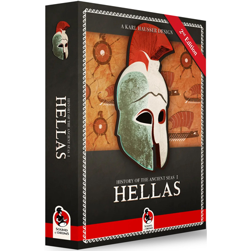 SOD202417 History Of The Ancient Seas Board Game: Hellas 2nd Edition published by Sound Of Drums