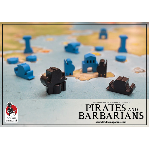 SOD202421 History Of The Ancient Seas Board Game: Pirates And Barbarians Expansion published by Sound Of Drums