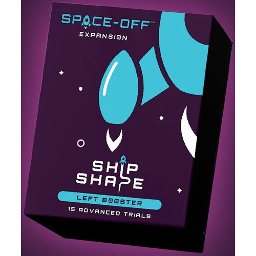 SOSHLBE01 Space-Off: Ship Shape Left Booster Expansion published by Rule 1 Games LLC