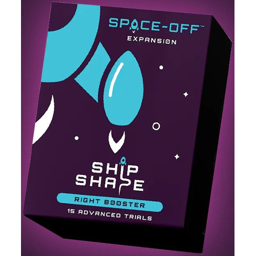 SOSHRBE01 Space-Off: Ship Shape Right Booster Expansion published by Rule 1 Games LLC