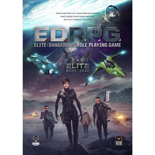 SPIEDRPGCR Elite Dangerous RPG: Core Rulebook published by Spidermind Games