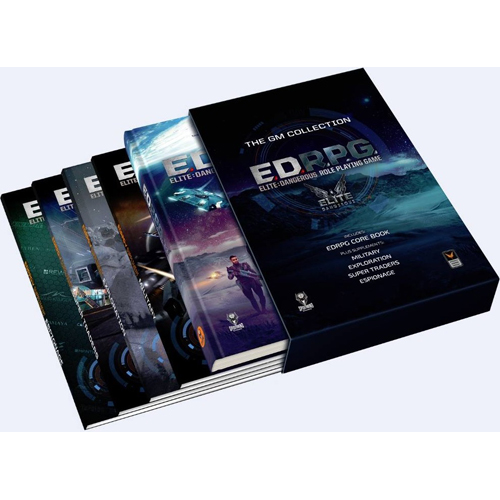 SPIEDRPGGMCOL Elite Dangerous RPG: The GM Collection published by Spidermind Games