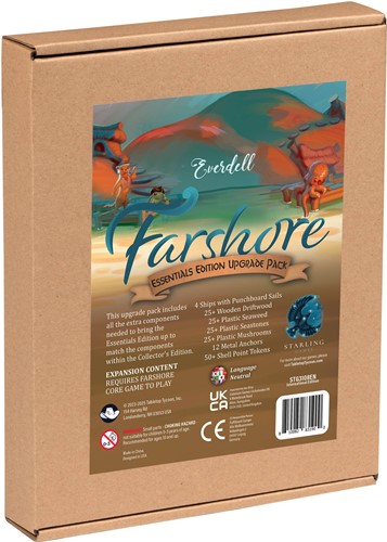 2!STG3108EN Everdell Farshore Board Game: Essentials Upgrade Pack published by Starling Games