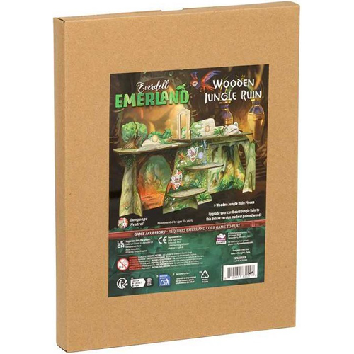 3!STG3302EN Everdell Board Game: Emerland Wooden Jungle Ruins published by Tycoon Games