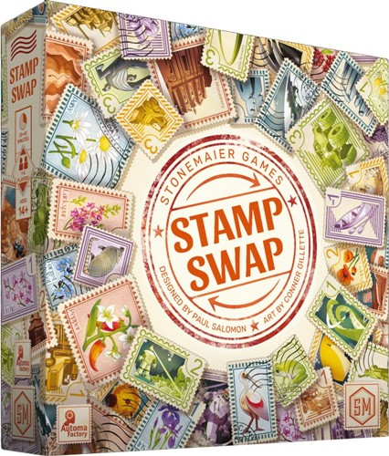 STM175 Stamp Swap Board Game published by Stonemaier Games