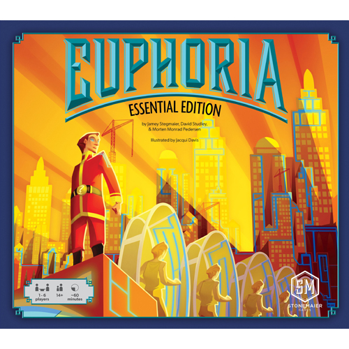 STM207 Euphoria Board Game: Essential Edition published by Stonemaier Games