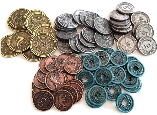 STM662 Scythe And Expeditions: Metal Coins Upgrade Pack published by Stonemaier Games