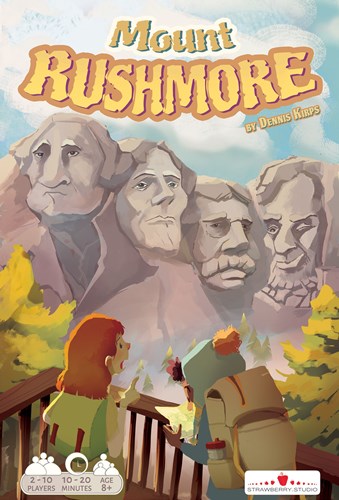 2!STR009 Mount Rushmore Card Game published by Strawberry Studio