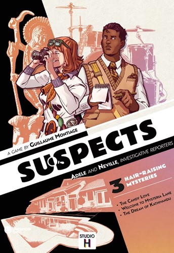 STUSUS03 Suspects Card Game: 3 Adele And Neville published by Studio H