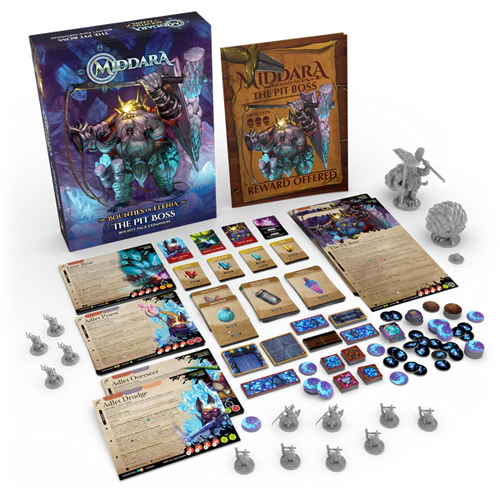 SUCMID005 Middara Board Game: The Pit Boss published by Succubus Publishing