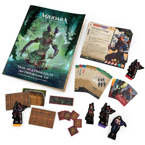 SUCMID006 Middara Board Game: Trail Of A Princess published by Succubus Publishing