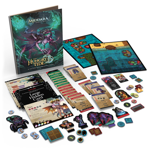 SUCMID008 Middara Board Game: The Hungry Tide Adventure Pack published by Succubus Publishing