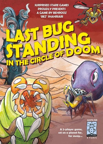 SUSTLBS01 Last Bug Standing In The Circle Of Doom Board Game published by Surprised Stare Games
