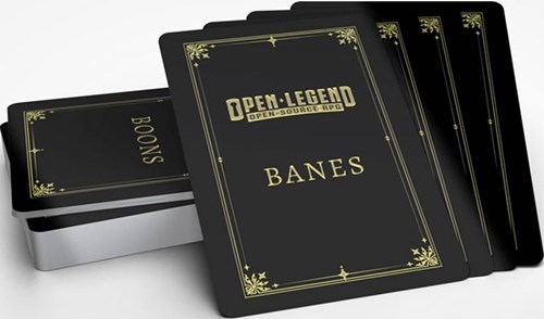 SVS00005 Open Legend RPG: Bane Deck published by Seventh Sphere Entertainment