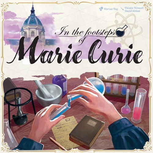 2!SWFMAR In The Footsteps Of Marie Curie Board Game published by Sorry We Are French