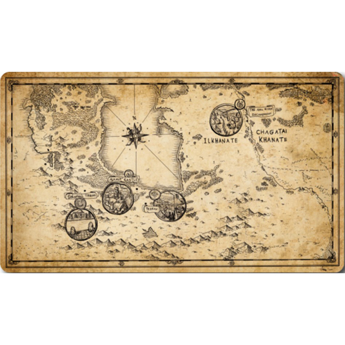 SXTWB08 Worldbreakers Card Game: Playmat: Worldbreaker's Map published by Sextant Studios