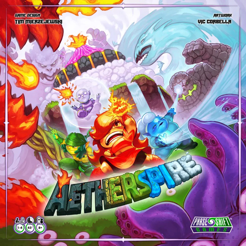 TABPSG204 Aetherspire Dice Game published by Phase Shift Games