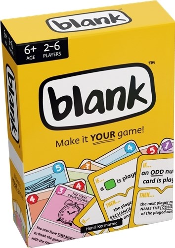 2!TCHBLK01 Blank Card Game published by The Creativity Hub