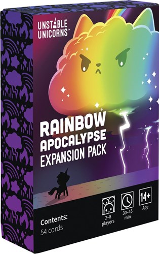 Unstable Unicorns Card Game: Rainbow Apocalypse Expansion Pack