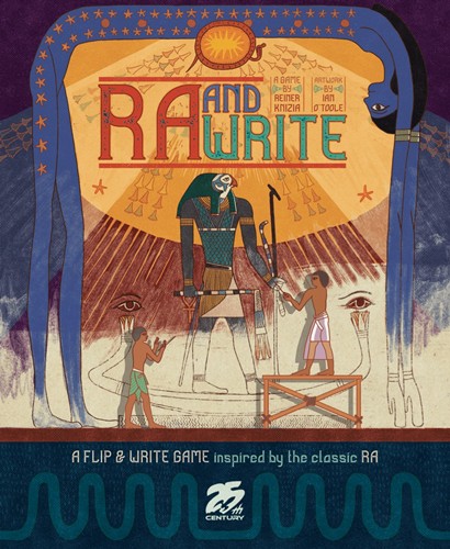 2!TFC44000 RA And Write Board Game published by 25th Century Games