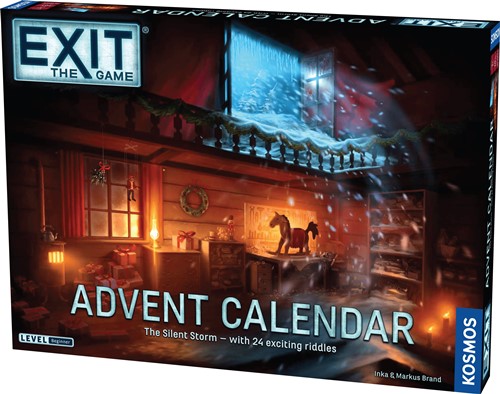 THK683009 EXIT Card Game: Advent Calendar: The Silent Storm published by Kosmos Games