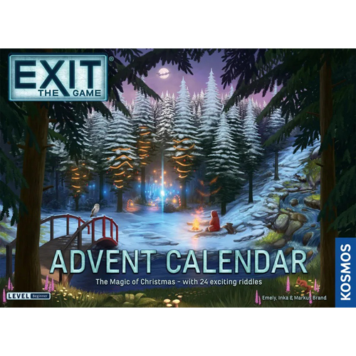 THK683012 EXIT Card Game: Advent Calendar: The Magic Of Christmas published by Kosmos Games
