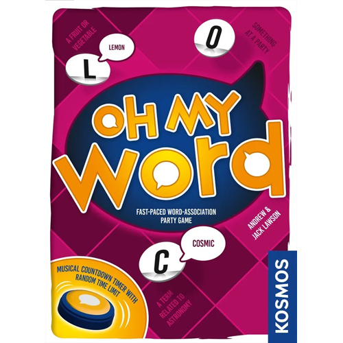 2!THK684891 Oh My Word Card Game published by Kosmos Games