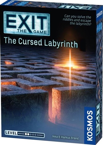 THK692860 EXIT Card Game: The Cursed Labyrinth published by Kosmos Games 