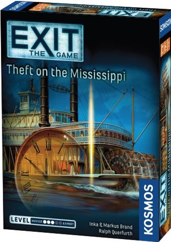 THK692873 EXIT Card Game: The Theft On The Mississippi published by Kosmos Games