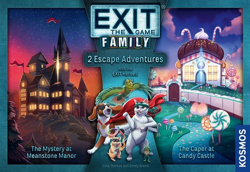 2!THK692885 EXIT Card Game: Family Heroes: 2 Escape Adventures published by Kosmos Games