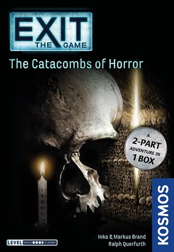 THK694289 EXIT Card Game: The Catacombs Of Horrors published by Kosmos Games 