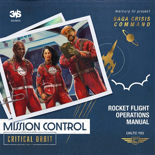 3!THWSMSCBG003 Mission Control Board Game: Critical Orbit Crisis Command Expansion published by Th3rd World Studios