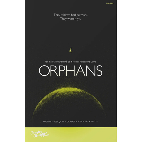 TKGMS013 Mothership RPG: Orphans published by Tuesday Knight Games