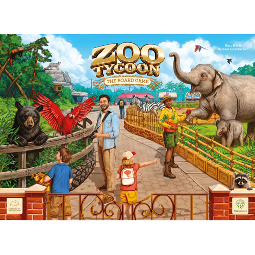 TREZT05 Zoo Tycoon Board Game: Deluxe Edition published by Treeceratops