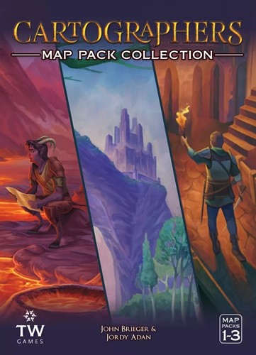 TWK4072 Cartographers Card Game: Map Pack Collection published by Thunderworks Games