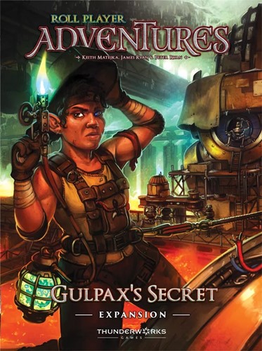 TWK4502 Roll Player Adventures Board Game: Gulpax's Secret Expansion published by Thunderworks Games