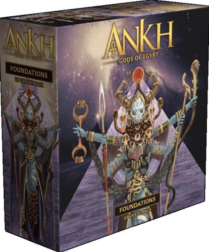 TYC3512EN Ankh: Gods Of Egypt Board Game: Ankh Foundations Upgrade Pack published by Tycoon Games