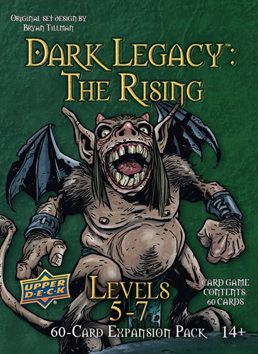2!UD90161 Dark Legacy Board Game: The Rising Level 5-7 published by Upper Deck