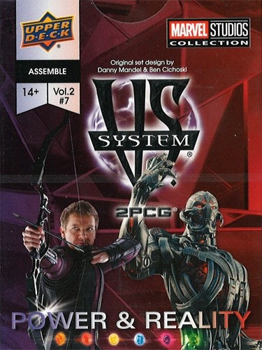 2!UDC91657 VS System Card Game: Marvel Power And Reality published by Upper Deck