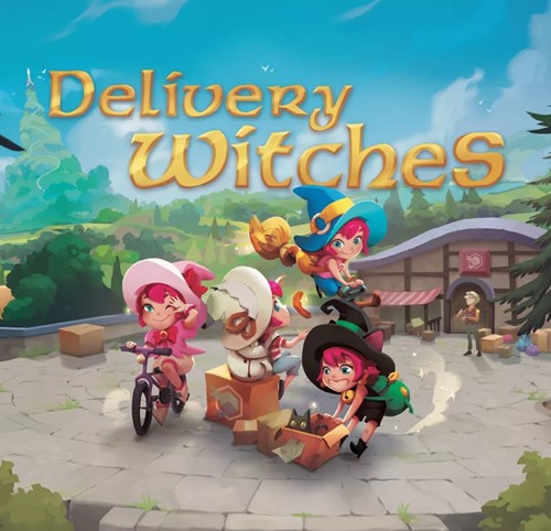 1!UNDADW001 Delivery Witches Board Game published by Undigital Atelier