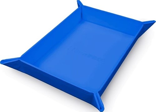 2!UP16334 Vivid Magnetic Foldable Dice Tray: Blue published by Ultra Pro