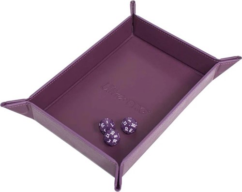 2!UP16489 Vivid Magnetic Foldable Dice Tray: Midnight Plum published by Ultra Pro