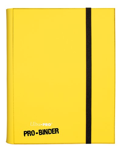 UP84565 Ultra Pro - Portfolio Pro Yellow Binder published by Ultra Pro