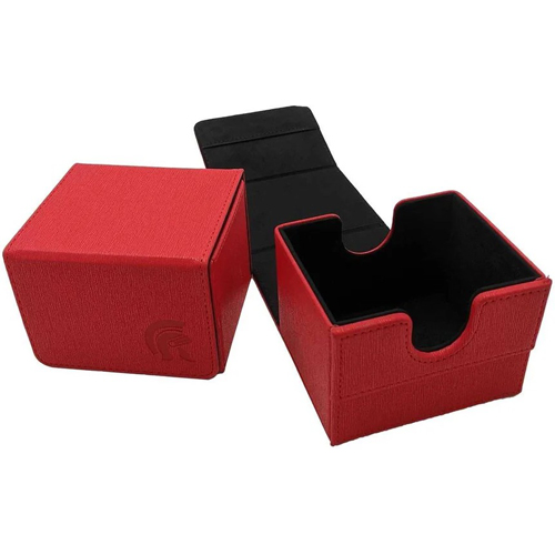 2!UPLE10374 Legion Sentinel Deck Box 100 Red published by Legion Supplies