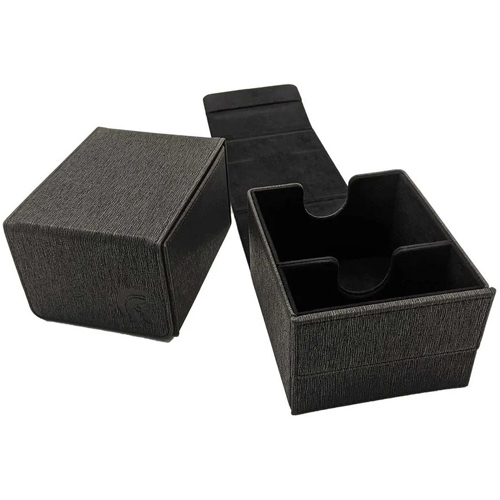 2!UPLE10377 Legion Sentinel Deck Box 130 Black published by Legion Supplies