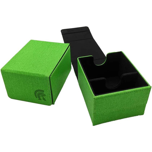 2!UPLE10378 Legion Sentinel Deck Box 130 Green published by Legion Supplies