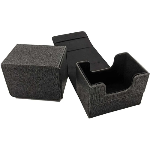 2!UPLE10382 Legion Sentinel Deck Box 80 Black published by Legion Supplies